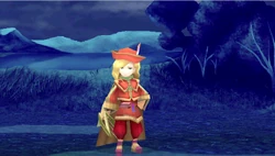 Victory screen in Edward's battle (iOS).