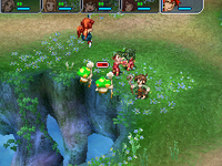 Lluyd using Jump on an enemy.