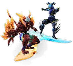 Xtremes from Final Fantasy XIV render