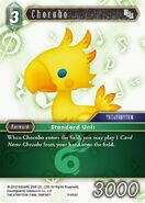 Chocobo [6-050C] Opus series card.