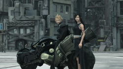 final fantasy cloud strife bike