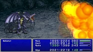 Megaflare as an enemy ability Final Fantasy IV (PSP).