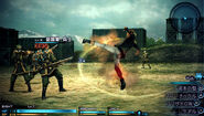 Eight fighting soldiers Final Fantasy Type 0
