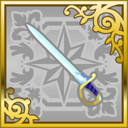 Crystal Sword in Final Fantasy Airborne Brigade (SR).