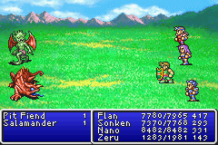 Dragon Shield in Final Fantasy II (GBA).