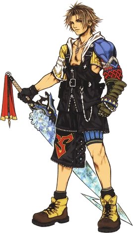 FFX Tidus Art Render