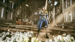 Home Wallpaper Shinra Full Dress Uniform from FFVIIEC