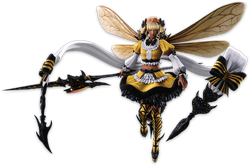 Honey B Lovely from FFXIV render