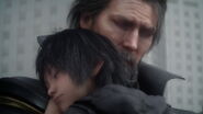 Young Noctis and King Regis Close Up.