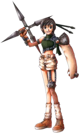 Yuffie-FFVIIArt