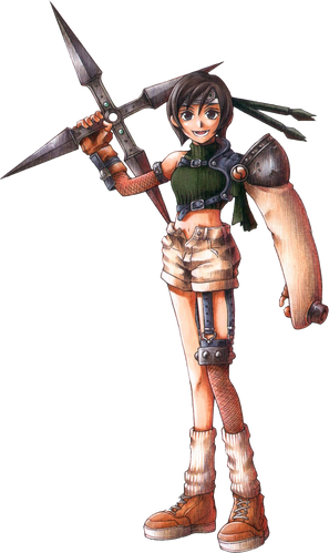 Yuffie-FFVIIArt