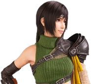 Yuffie Kisaragi from FFVII Remake bust render