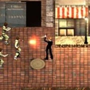 A battle in Before Crisis.