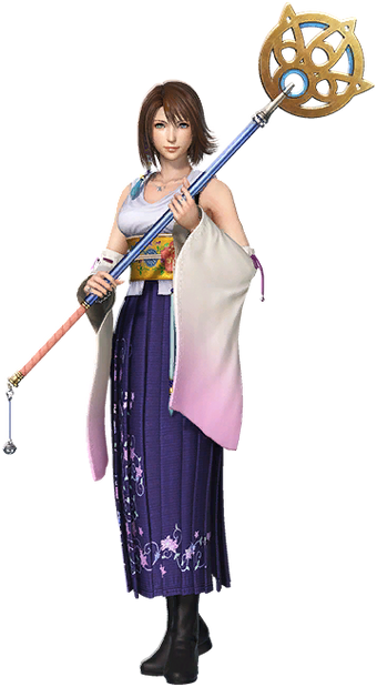 final fantasy yuna figure