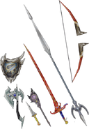 Firion's weapons.