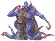 Artwork of Kraken in Final Fantasy IX.