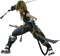 Zidane Dissidia CG render