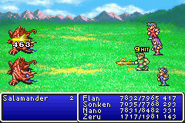 Thunder Spear in Final Fantasy II (GBA).
