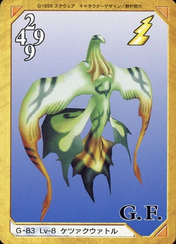 Final Fantasy VIII Bandai Carddass Masters Triple Triad - Front 083