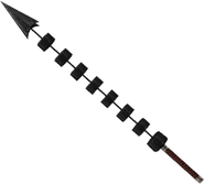 In-game model of Seven's whipblade.