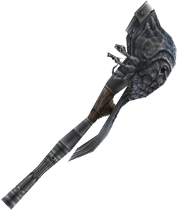 Drace's off-hand weapon, Death Trap.