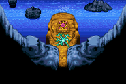 Warp used on the field in Final Fantasy II (GBA).