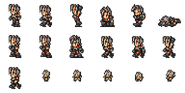 Set of Paine's Warrior sprites.