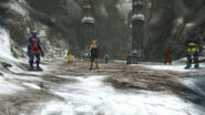 Ronso settlement on Mt. Gagazet in Final Fantasy X.