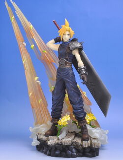 Final Fantasy VII Remake Cloud Strife Dress Version Static Arts