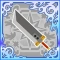 Zack's Buster Sword in Final Fantasy Airborne Brigade (SSR).