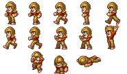 Biggs's battle sprite (PSP).