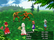 Flame Staff in Final Fantasy III (DS).