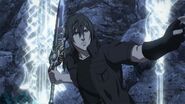 Noctis wields his weapons in Armiger Arsenal.