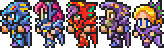 Main cast of Final Fantasy V as Dragoons.