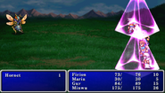 Esuna cast on the party in Final Fantasy II (PSP).