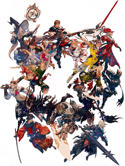 FFXIV Stormblood classi art