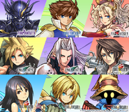 Promotional artwork featuring obtainable characters from the Final series.