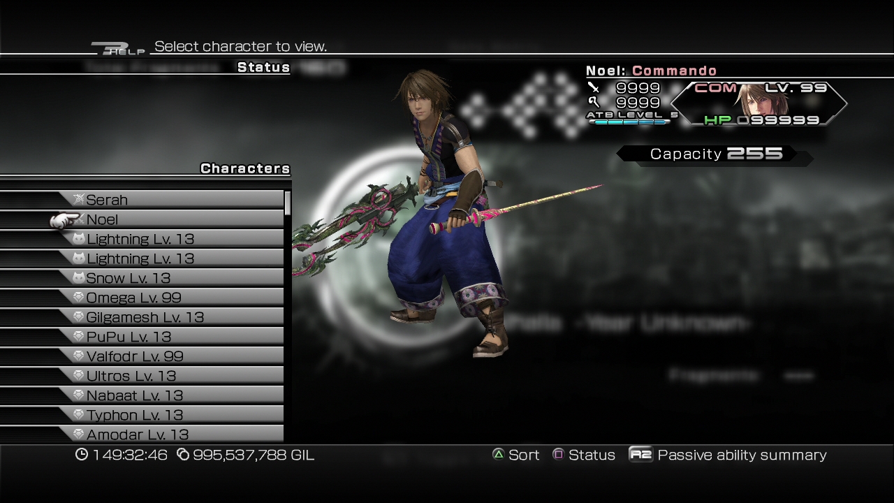 Final Fantasy XIII-2 stats, Final Fantasy Wiki