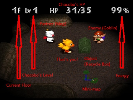 chocobo dungeon ps1