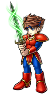 Artwork for Bartz's second costume.