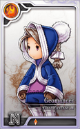 Luneth as a Rank N Geomancer card.