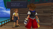 Kingdom Hearts HD 1.5 Remix in-game appearance.