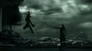 Cloud's revised impalement in Advent Children Complete