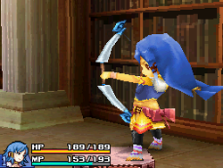 Frost Bow in Final Fantasy Crystal Chronicles: Echoes of Time.