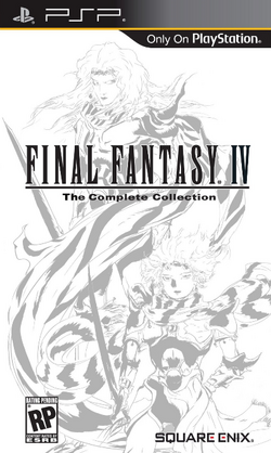  Final Fantasy IV The Complete Collection - Sony PSP :  Electronics