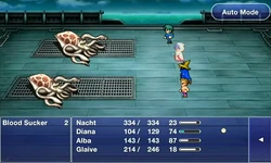 Diana slowed in Final Fantasy Dimensions.