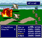 FFIV SNES Fire2