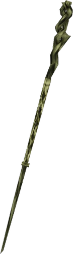 Crystal Oak Staff used by manikins in Dissidia 012.