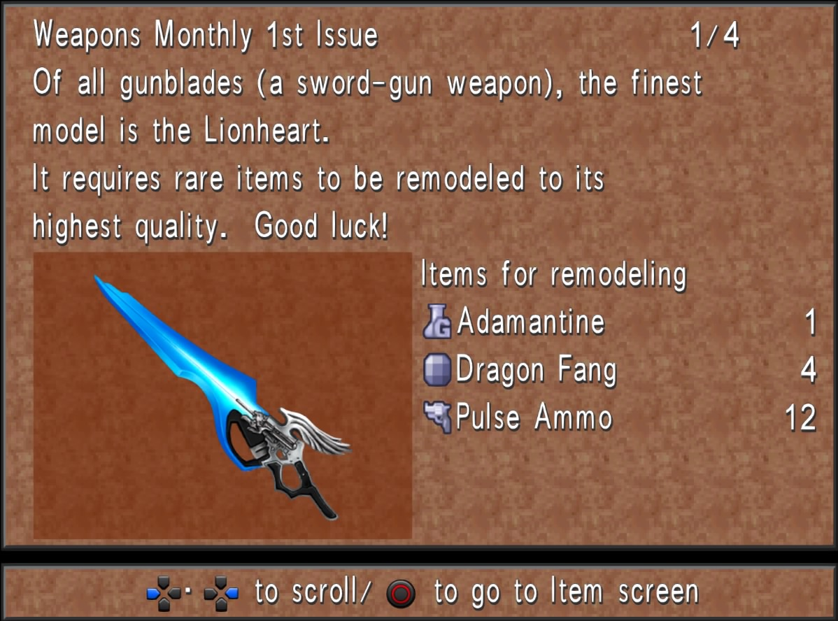 Final Fantasy 1 Weapons: FF1 best weapons, weapon list & locations