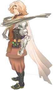 Edward in Final Fantasy IV: The After Years.